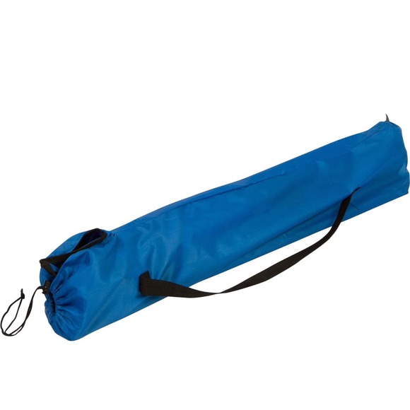 Trademark Innovations Folding Outdoor Beach Camp Chair, 19”L x 30”W x 32" H Blue - Picture 3 of 3